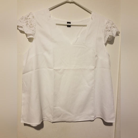 SHEIN Tops - Shein White Blouse NEW
